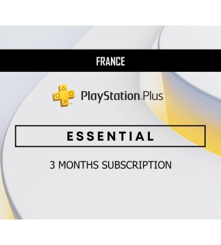 PlayStation Plus Essential 3 Months Subscription FR PlayStation 4 Key 